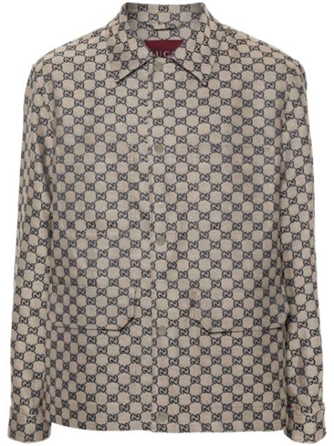 camicia in viscosa uomo gucci|Collezione da uomo di Gucci su FARFETCH.